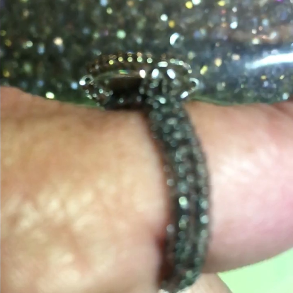 “Thunderstorm “ beaded Ring - Picture 6 of 7